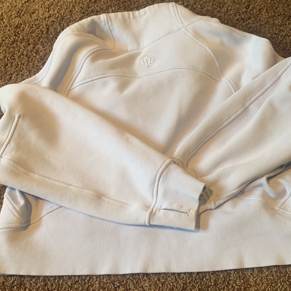 Lululemon quarter zip scuba funnel neck sweater - Picture 2 of 3